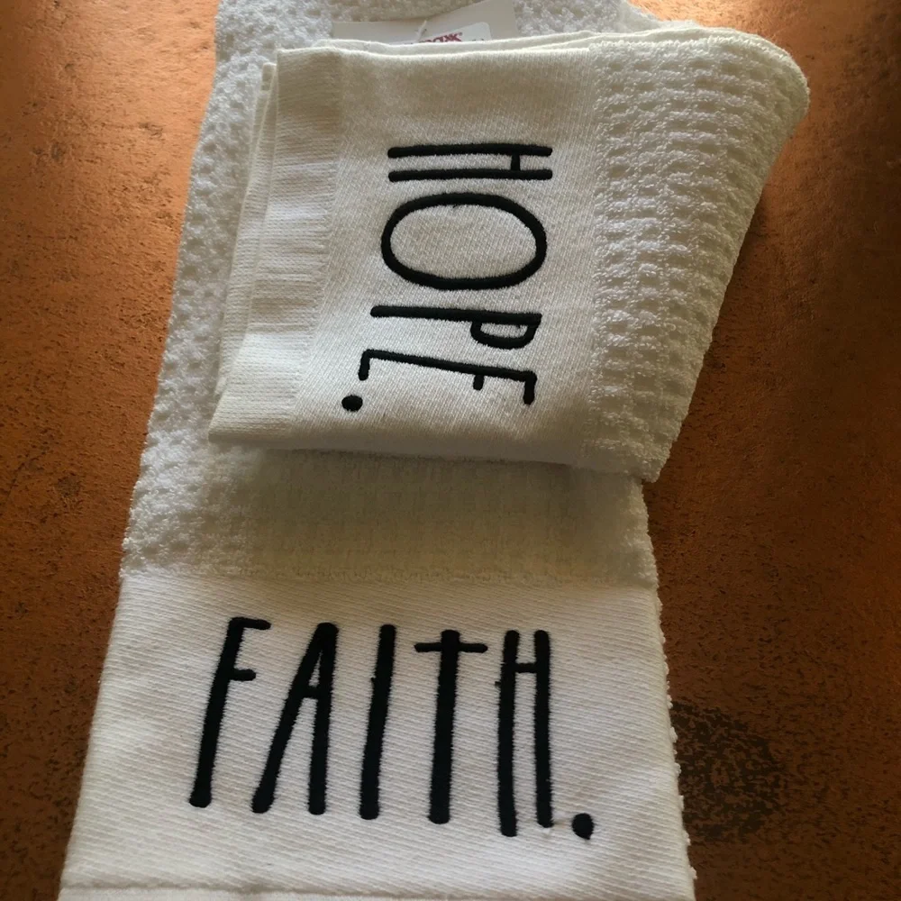 Rae Dunn kitchen towels